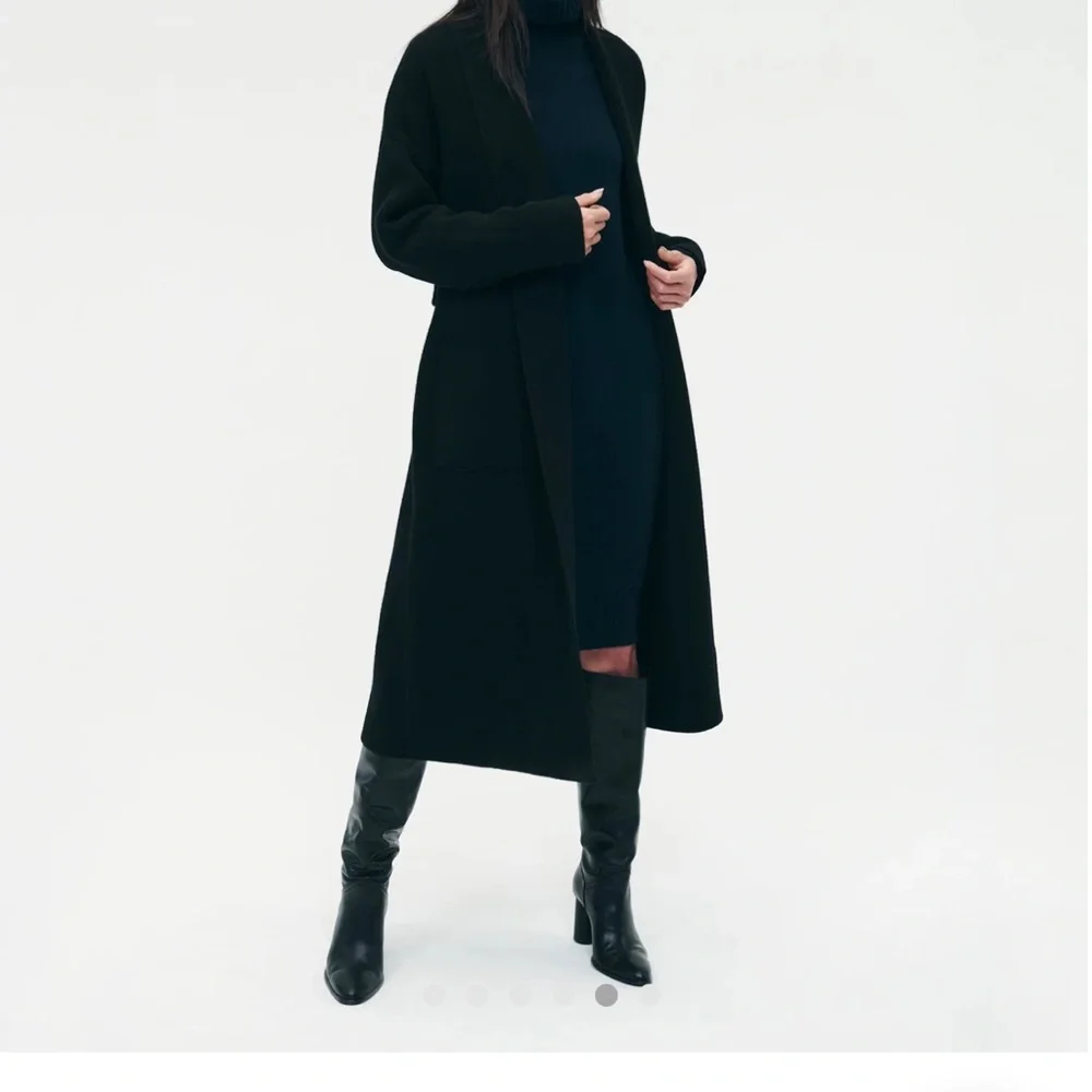 NAADAM Black Knit Cardigan - Picture 5 of 11